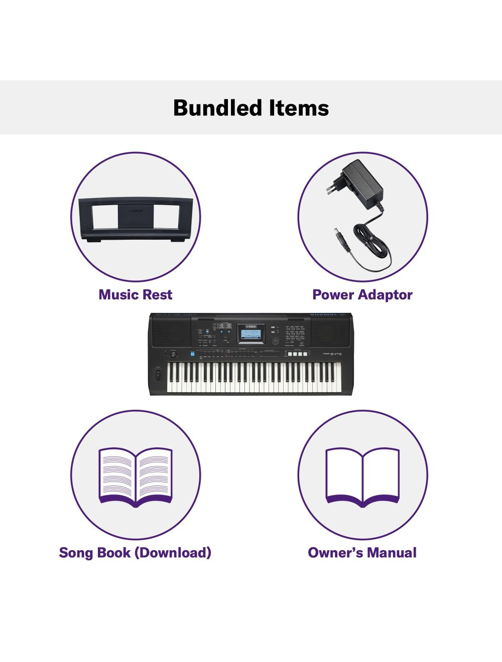 YAMAHA - PSR-E473 - PORTABLE KEYBOARD - Image 6
